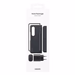 Samsung EF-OF93KKBEGWW, Housse, Samsung, Galaxy Z Fold4, 19,3 cm (7.6"), Noir