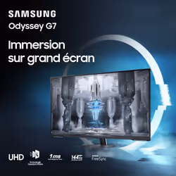 Samsung Odyssey Neo G7 écran plat de PC 43" 4K Ultra HD LED Blanc - Vue supplémentaire 21