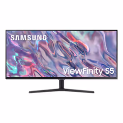 Samsung ViewFinity S5 S50GC, 86,4 cm (34"), 3440 x 1440 pixels, UltraWide Quad HD, LED, 5 ms, Noir