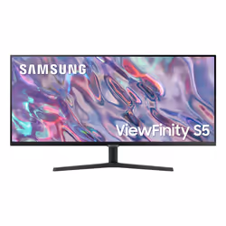 Samsung ViewFinity S34C502GAU, 81,3 cm (32"), 3440 x 1440 pixels, UltraWide Quad HD, LED, 5 ms, Noir