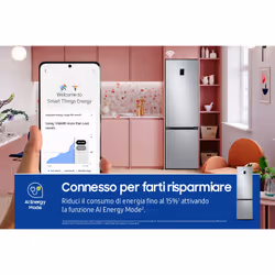 Samsung RB38C672CSA/EF réfrigérateur-congélateur Pose libre C Acier inoxydable - Vue supplémentaire 4