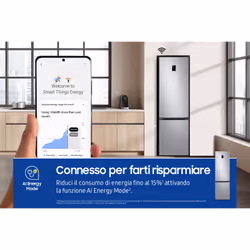Samsung RB38C674CSA réfrigérateur-congélateur Pose libre C Acier inoxydable - Vue supplémentaire 4