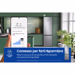 Samsung RB38C776CS9/EF réfrigérateur-congélateur Pose libre C Acier inoxydable - Vue supplémentaire 4