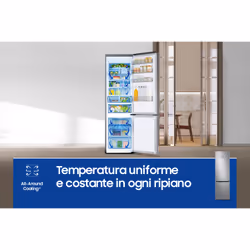 Samsung RB38C776CS9/EF réfrigérateur-congélateur Pose libre C Acier inoxydable - Vue supplémentaire 7