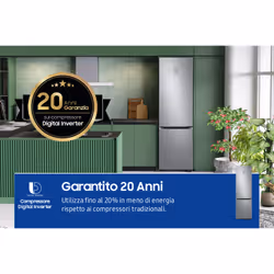 Samsung RB38C776CS9/EF réfrigérateur-congélateur Pose libre C Acier inoxydable - Vue supplémentaire 9