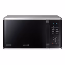 Samsung MS23B3515AS, Comptoir, Micro-onde simple, 23 L, 1150 W, Boutons, Rotatif, Noir, Gris