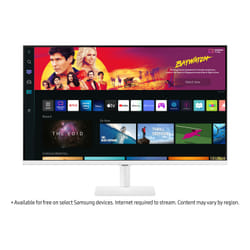 Samsung LS32BM701UPXEN écran plat de PC 32" 4K Ultra HD LCD Blanc