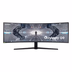 Samsung C49G93TSSP, 124,5 cm (49"), 5120 x 1440 pixels, Quad HD, QLED, 1 ms, Noir
