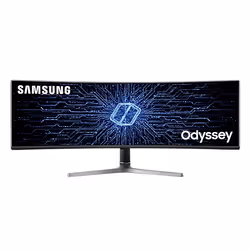 Samsung Odyssey RG90S, 124 cm (48.8"), 5120 x 1440 pixels, 4K Ultra HD, LCD, 4 ms, Noir