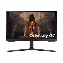 Samsung Odyssey G7 28" G70A UHD Gaming, 71,1 cm (28"), 3840 x 2160 pixels, 4K Ultra HD, LED, 1 ms, Noir