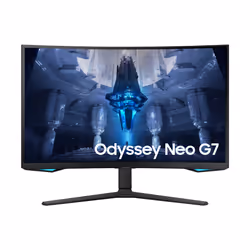 Samsung Odyssey Neo G7 S32BG750NP, 81,3 cm (32"), 3840 x 2160 pixels, 4K Ultra HD, LED, 1 ms, Noir