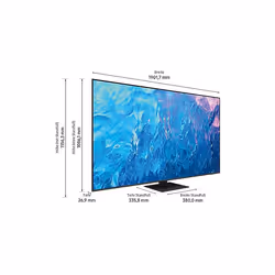 Samsung GQ85Q70CAT 85" 4K Ultra HD Smart TV Wifi Gris, Titane