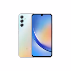 Samsung Galaxy A34 5G SM-A346B/DSN, 16,8 cm (6.6"), 6 Go, 128 Go, 48 MP, Android 13, Argent