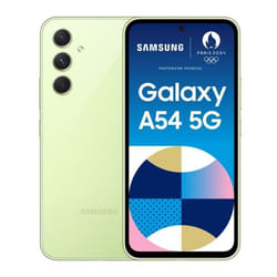 Samsung Galaxy A54 5G 16,3 cm (6.4") Double SIM hybride Android 13 USB Type-C 8 Go 128 Go 5000 mAh Citron vert