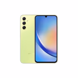 Samsung Galaxy A34 5G , 16,8 cm (6.6"), 1080 x 2340 pixels, 8 Go, 256 Go, 48 MP, Citron vert