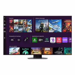 Samsung TQ55Q80CAT Smart TV 55 pouces QLED 4K UHD Tizen Argent - Vue supplémentaire 6