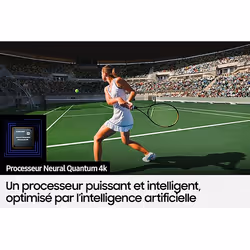 Samsung TQ55Q80CAT Smart TV 55 pouces QLED 4K UHD Tizen Argent - Vue supplémentaire 8