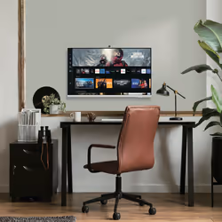 Samsung Smart Monitor M8 S32CM80GUU, 81,3 cm (32"), 3840 x 2160 pixels, 4K Ultra HD, LCD, 4 ms, Vert