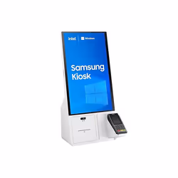 Samsung KM24C-W En forme de kiosk 24" LED 250 cd/m² Full HD Blanc Écran tactile Intégré dans le processeur Win10 IoT Enterprise - Vue supplémentaire 27