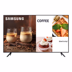 Samsung LH43BECHLGUXEN affichage de messages Écran plat de signalisation numérique 43" LED Wifi 4K Ultra HD Noir Intégré dans le processeur Tizen - Vue supplémentaire 10