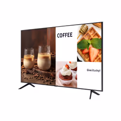 Samsung LH85BECHLGUXEN affichage de messages Panneau plat de signalisation numérique 85" LED Wifi 4K Ultra HD Noir Intégré dans le processeur Tizen