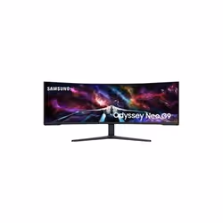 Samsung Odyssey S57CG954NU, 144,8 cm (57"), 7680 x 2160 pixels, 8K Ultra HD, QLED, 1 ms, Noir, Blanc