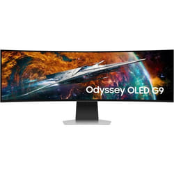 Samsung Odyssey LS49CG954SUXEN LED display 49"  5120 x 1440 pixels 5K Ultra HD OLED Argent