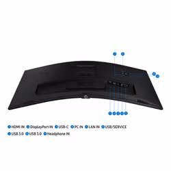 Samsung ViewFinity S34C652U Écran Incurvé 34 Pouces UWQHD 100 Hz Noir - Vue supplémentaire 15