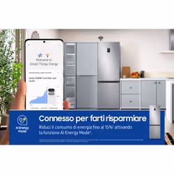 Samsung RB34C675DSA réfrigérateur-congélateur Pose libre D Acier inoxydable - Vue supplémentaire 4