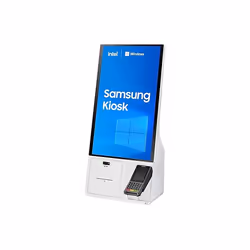 Samsung LH24KMCCBGCXEN affichage de messages En forme de kiosk 24" LED 250 cd/m² Full HD Blanc Écran tactile Intégré dans le processeur Win10 IoT Enterprise - Vue supplémentaire 29
