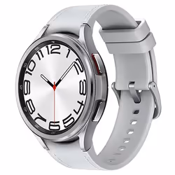 Samsung Galaxy Watch6 Classic smartwatche et montre de sport 47 mm Numérique Écran tactile Argent GPS (satellite)