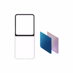 Samsung EF-ZF731CTEGWW 6.7" Folio porte carte Transparent