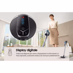 Samsung VS20B75AGR1 aspirateur de table Noir, Couleur menthe Sans sac - Vue supplémentaire 6