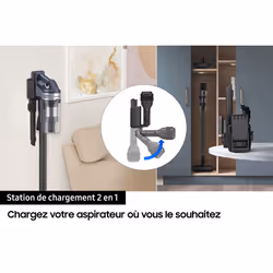 Samsung Aspirateur balai Jet 75E Pet Violet - VS20B75BGR4 - Vue supplémentaire 10