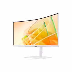 Samsung LS34C650TAU écran plat de PC 34" 4K Ultra HD LED Blanc - Vue supplémentaire 5