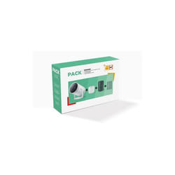 Pack Vidéoprojecteur nomade Samsung The Freestyle 2nd Gen Smart TV SP LFF3 Full HD Blanc + Batterie nomade + Etui protecteur +