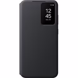 Samsung Smart View Case, Étui avec portefeuille, Samsung, Galaxy S24+, 17 cm (6.7"), Noir