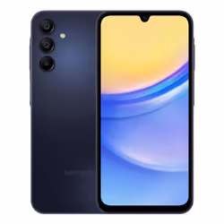 Samsung Galaxy A15 5G, 16,5 cm (6.5"), 1080 x 2340 pixels, 4 Go, 128 Go, 50 MP, Noir, Bleu