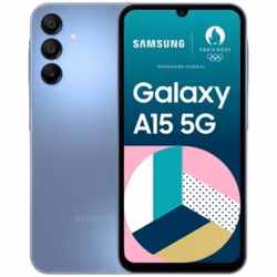 Samsung Galaxy SM-A156B, 16,5 cm (6.5"), 4 Go, 128 Go, 50 MP, Android 14, Bleu