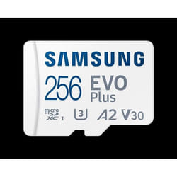 Samsung Micro SD Card 256GB EVO PLUS/w Adapter 256 Go SDXC Classe 10