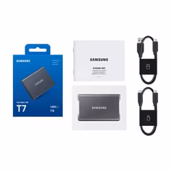 Samsung SSD externe T7 USB 3.2 4 To (Gris) - Vue supplémentaire 9