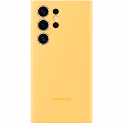 Samsung Silicone Case Yellow, Housse, Samsung, Galaxy S24 Ultra, 17,3 cm (6.8"), Jaune