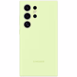 Samsung Silicone Case Green, Housse, Samsung, Galaxy S24 Ultra, 17,3 cm (6.8"), Jaune