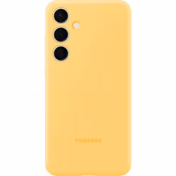 Samsung Silicone Case Yellow, Housse, Samsung, Galaxy S24+, 17 cm (6.7"), Jaune