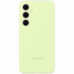 Samsung Silicone Case Green, Housse, Samsung, Galaxy S24+, 17 cm (6.7"), Vert
