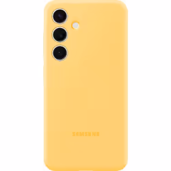 Samsung Silicone Case Yellow, Housse, Samsung, Galaxy S24, 15,8 cm (6.2"), Jaune