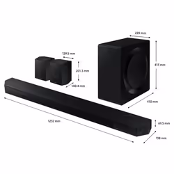 Samsung Barre de son Q-Series HW-Q995D/XE 11.1.4ch 2024