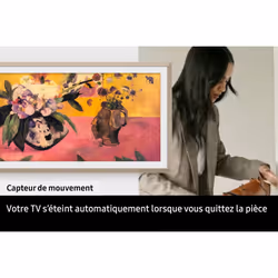 Samsung The Frame TV QLED 4K 55 Pouces 2024 Noir Mode Art - Vue supplémentaire 10