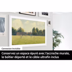 Samsung The Frame TV QLED 4K 55 Pouces 2024 Noir Mode Art - Vue supplémentaire 11
