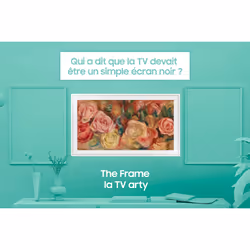 Samsung The Frame TV QLED 4K 55 Pouces 2024 Noir Mode Art - Vue supplémentaire 4